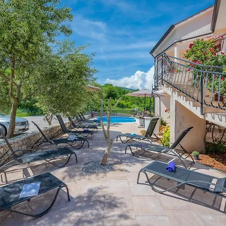 Appartement Wonderful With Heated Pool, Sauna, Jacuzzi And Sea View Drenje (Istria)